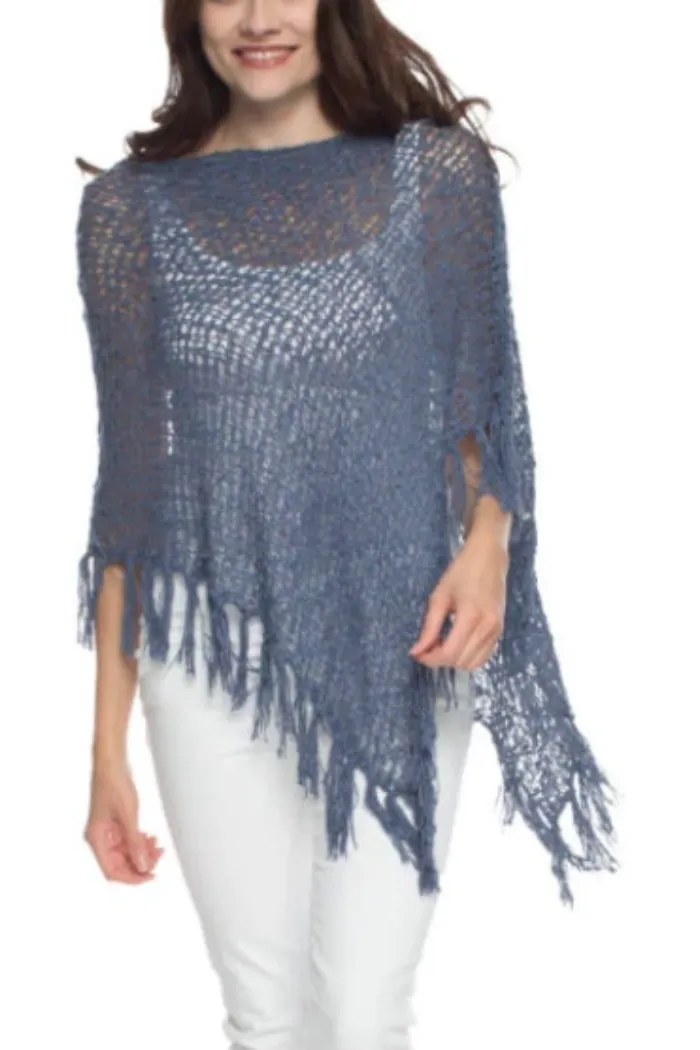 Soft Popcorn Poncho