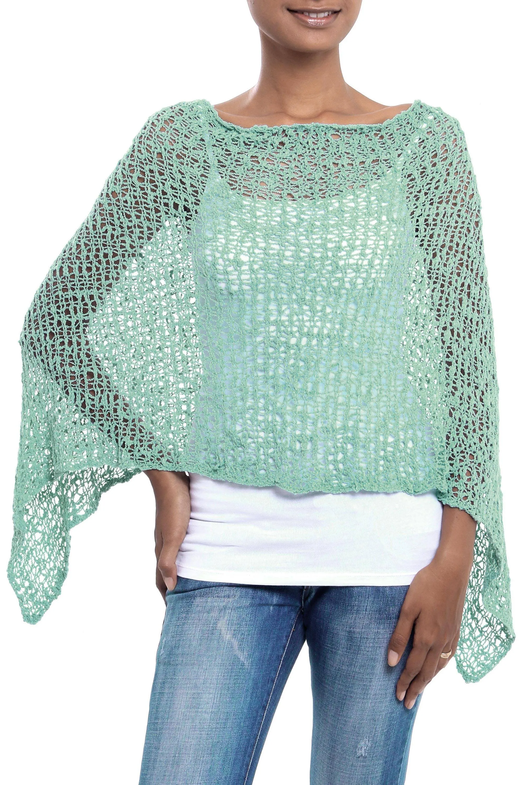 Soft Popcorn Poncho