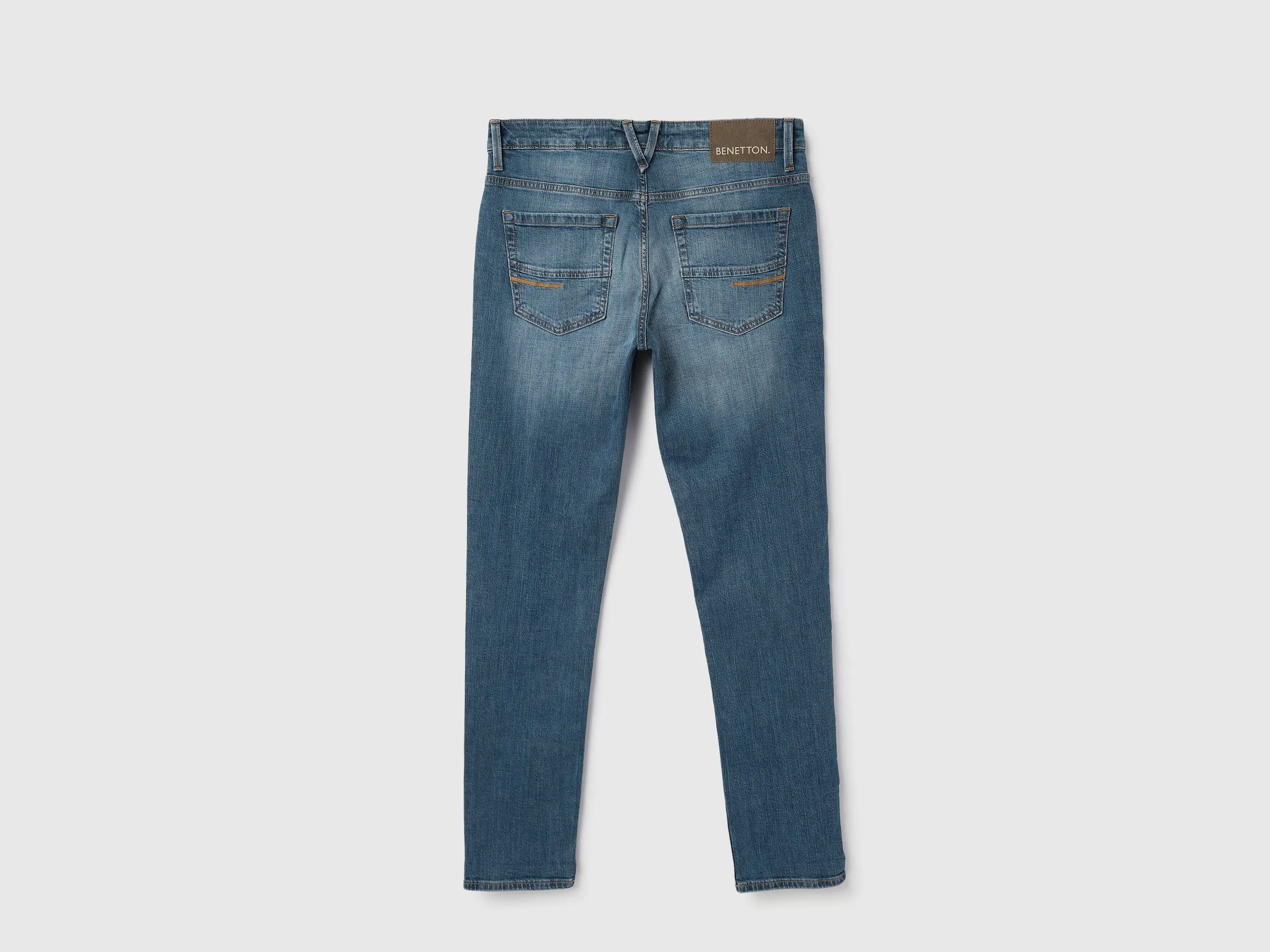 Solid Pattern Slim Fit Jeans