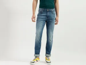Solid Pattern Slim Fit Jeans