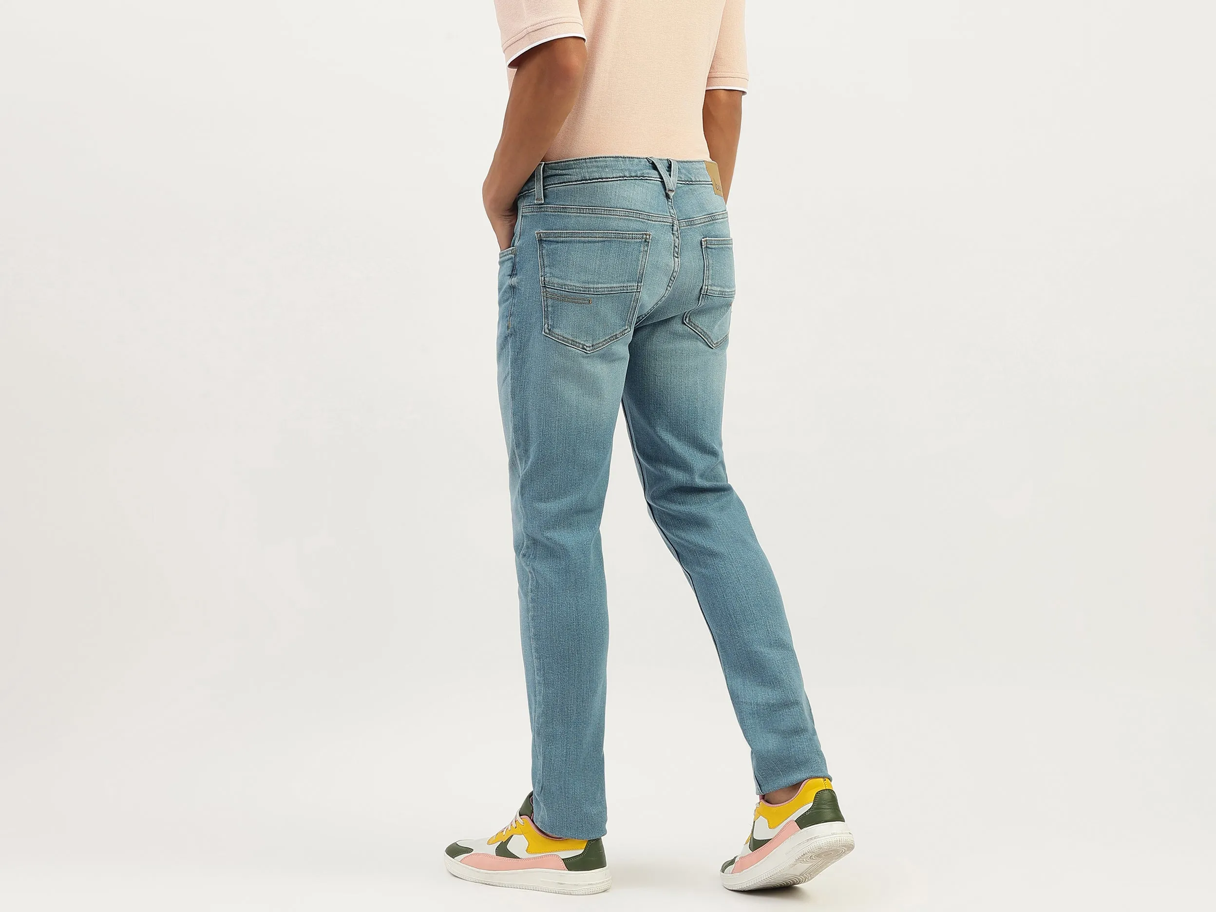 Solid Skinny Fit Jeans