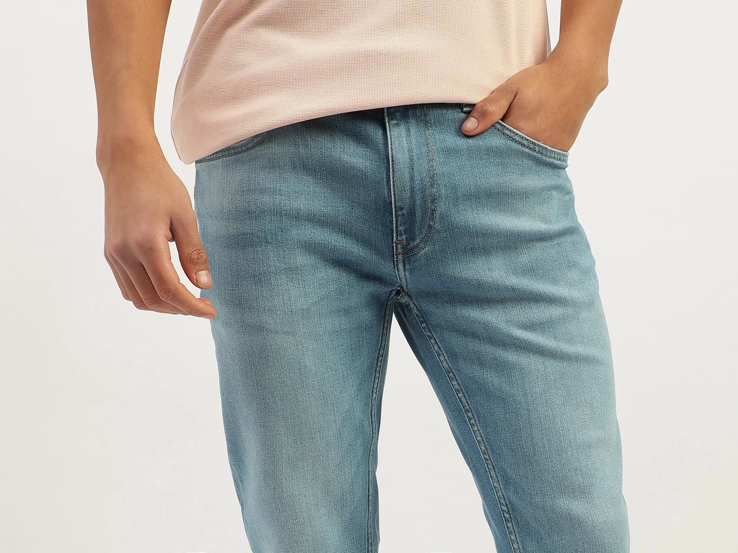 Solid Skinny Fit Jeans