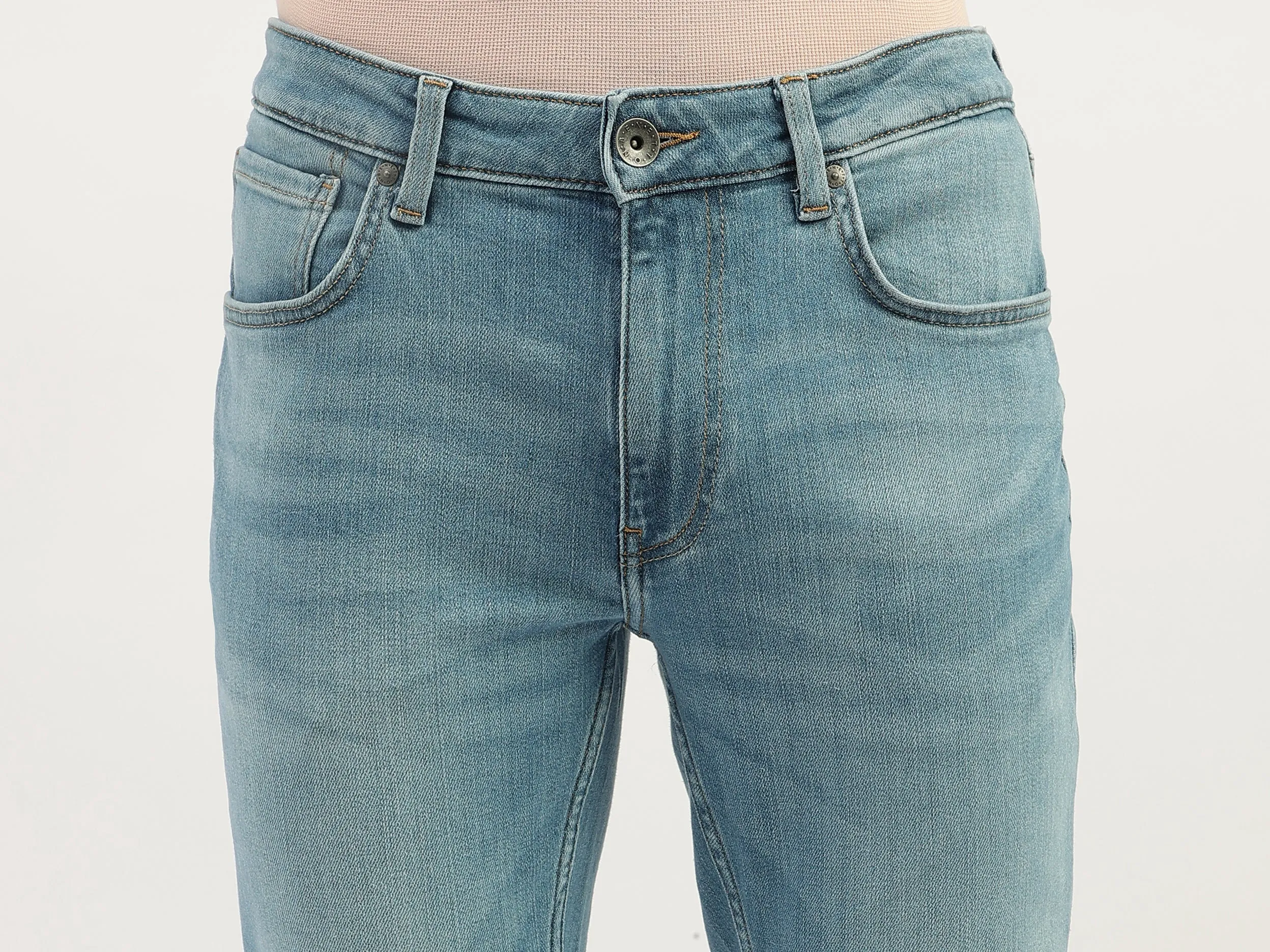 Solid Skinny Fit Jeans