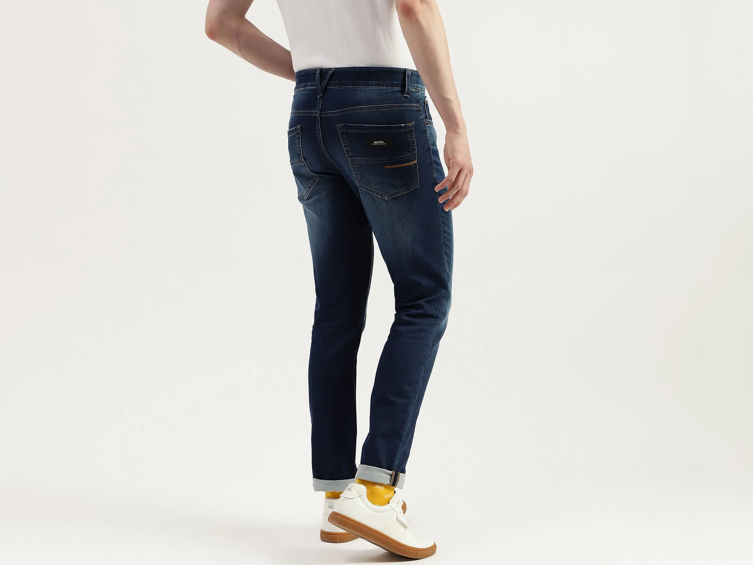 Solid Skinny Fit Jeans