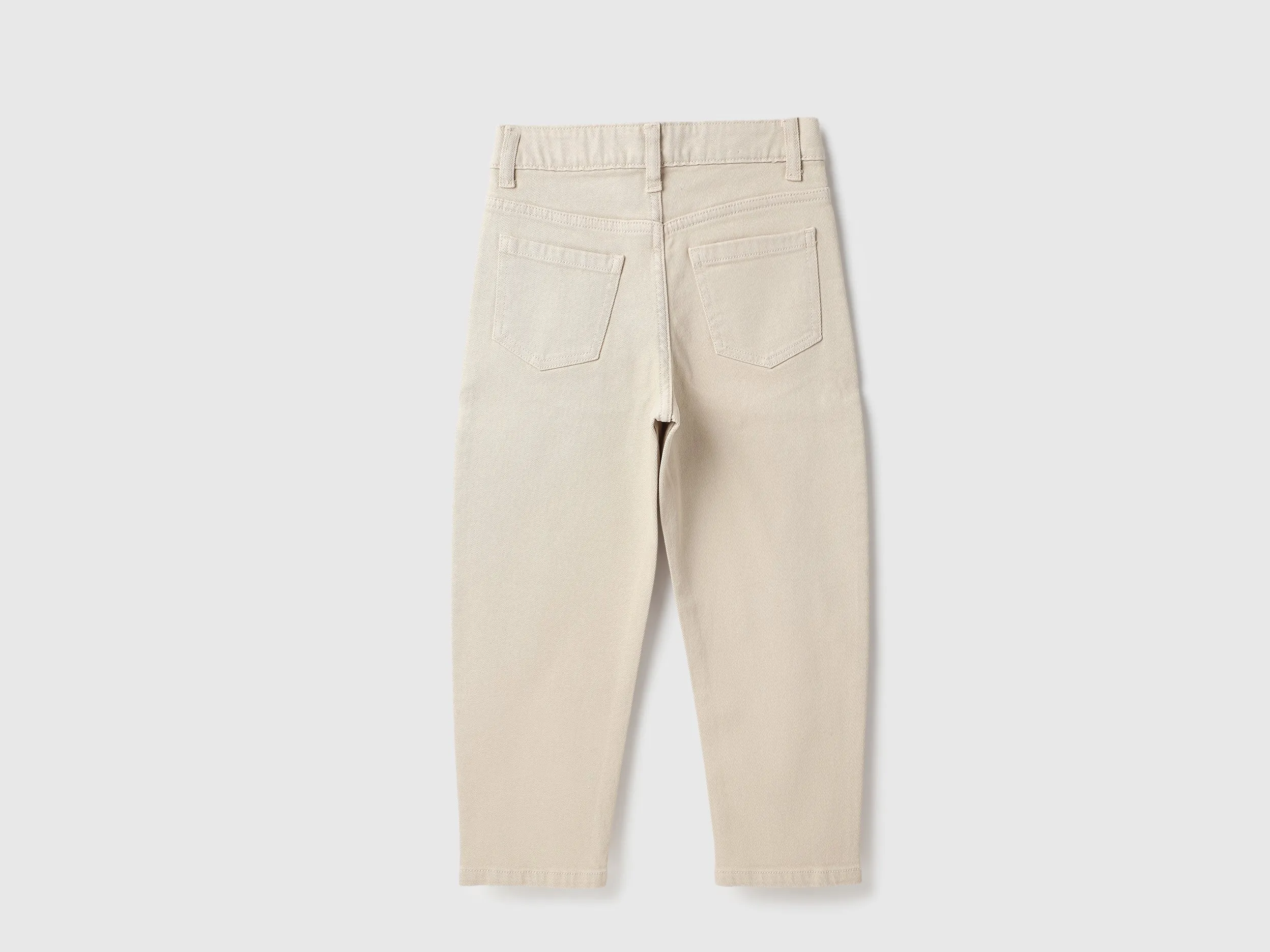 Solid Slouchy Fit Denim Jeans