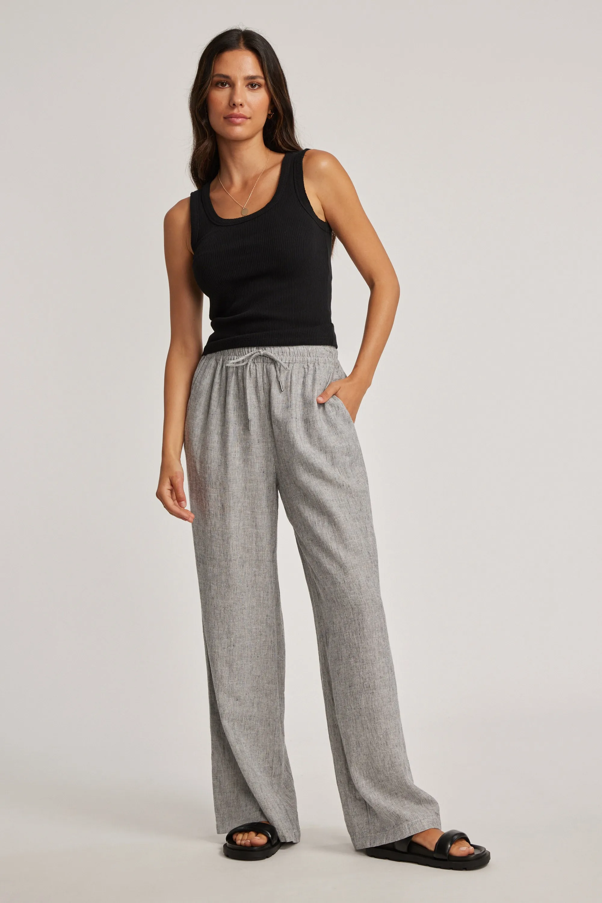 Sophie Organic Cotton Ribbed Tank