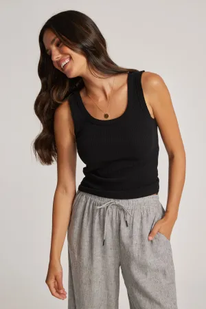 Sophie Organic Cotton Ribbed Tank