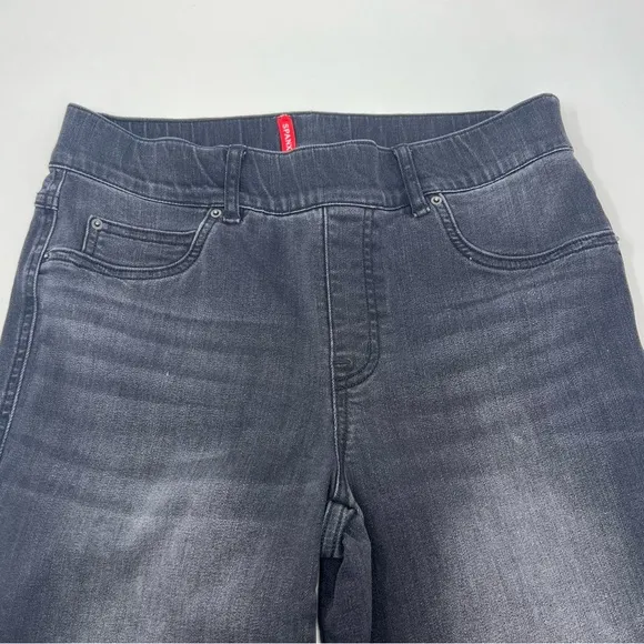Spanx Straight Leg Jeans Vintage Black Medium