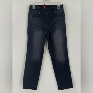 Spanx Straight Leg Jeans Vintage Black Medium