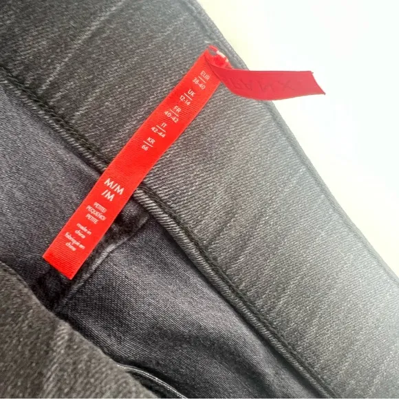 Spanx Straight Leg Jeans Vintage Black Medium
