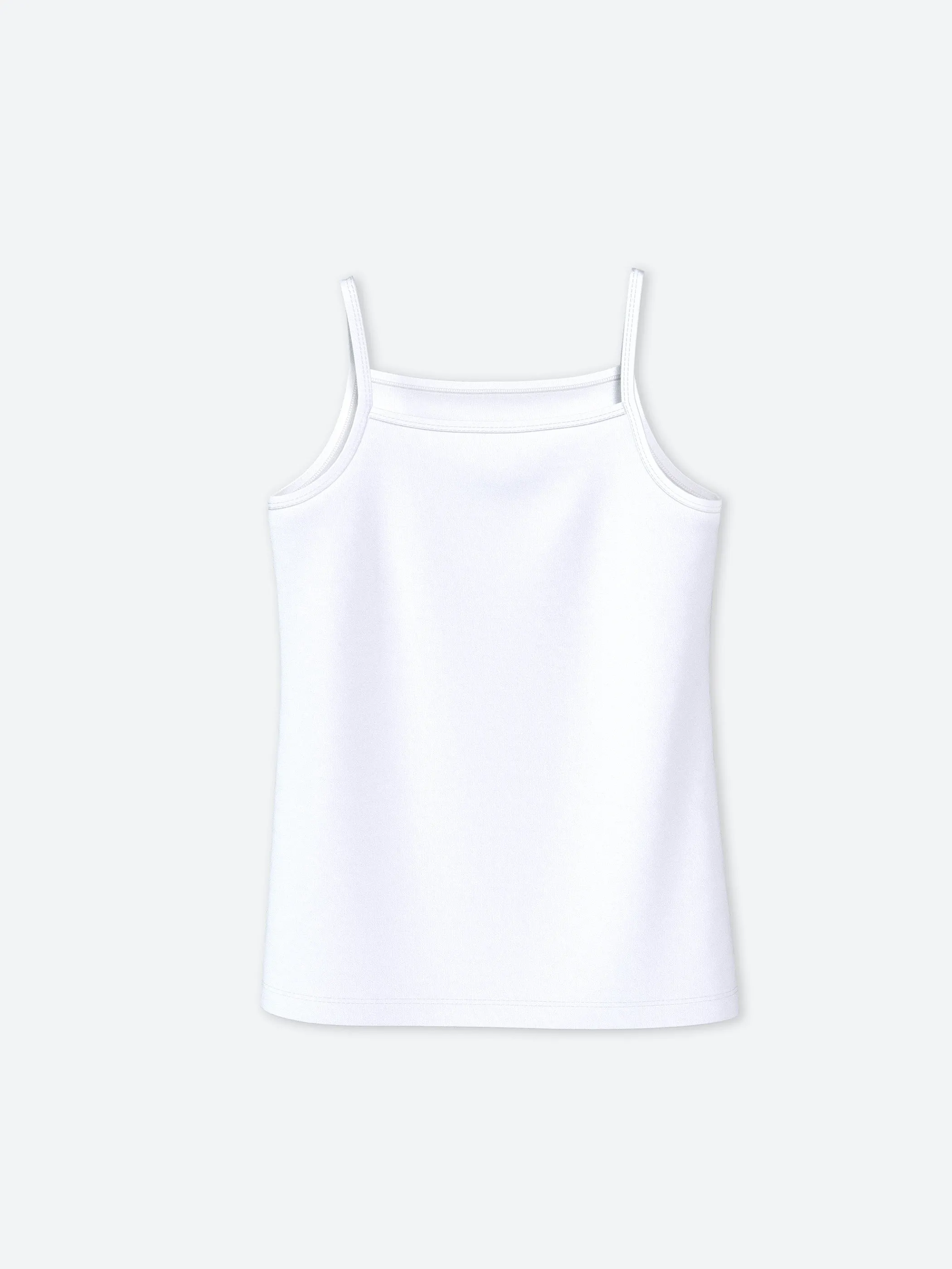 Square Neck Girls Tank Top 2-Pack