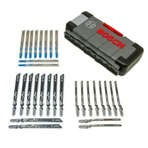 Stichsägeblatt Set 30 tlg., Holz & Metall, ToughBox Basic