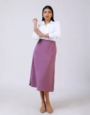 Stretch A-Linen Skirt