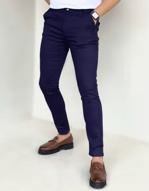 STRETCHABLE COTTON (NAVY BLUE) 4.0
