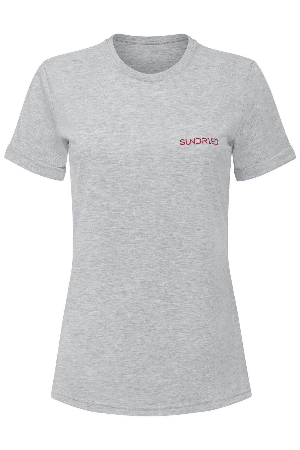Sundried Whitney Women's Rolled Sleeve Cotton T-Shirt