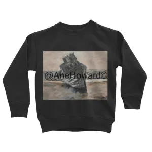Sunken Ship Classic Kids Cotton Sweatshirt
