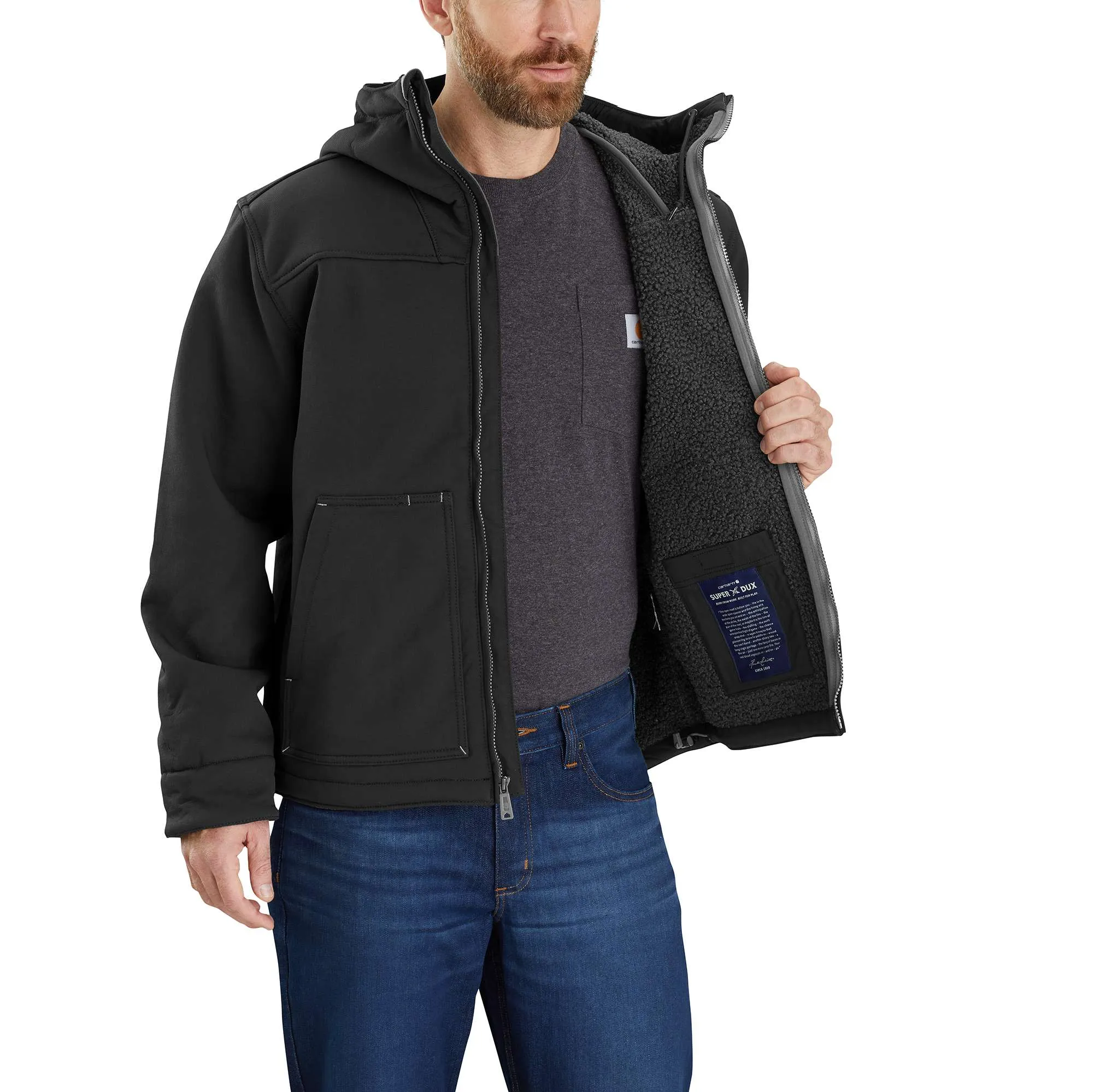 Super Dux™ Relaxed Fit Sherpa-Lined Active Jac