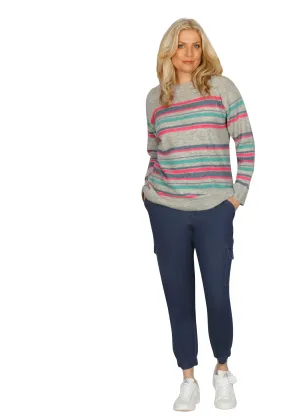 Super Soft Stripe Crew