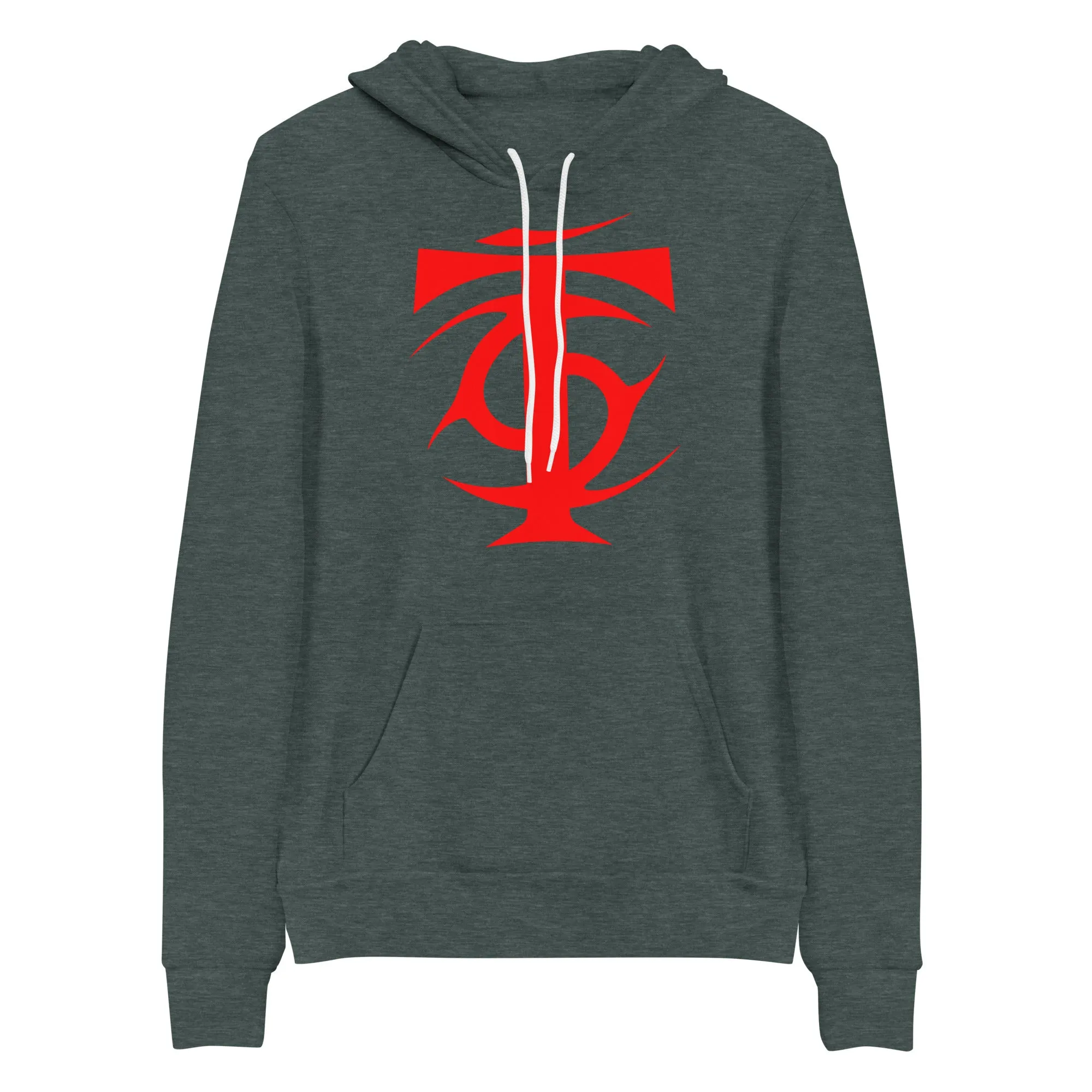 T Nation Basic Hoodie - Red Logo