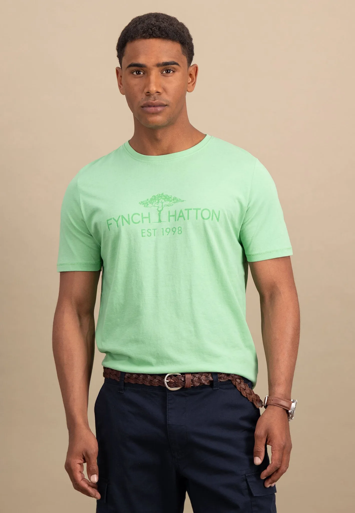 T-Shirt aus Baumwolle mit Logo-Print