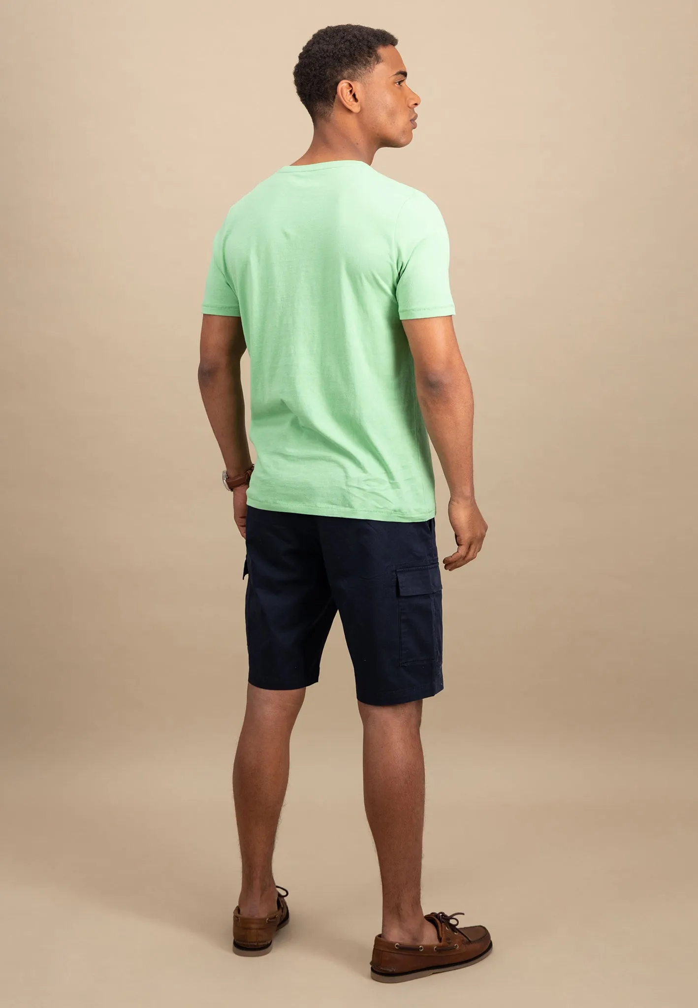 T-Shirt aus Baumwolle mit Logo-Print