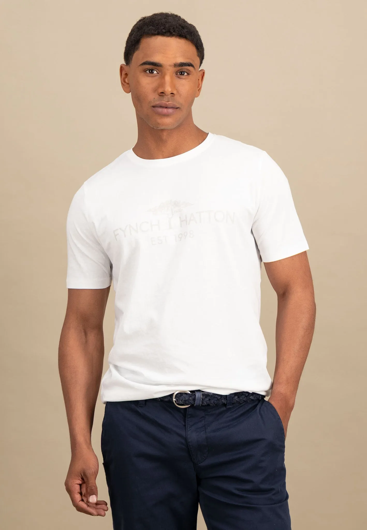 T-Shirt aus Baumwolle mit Logo-Print