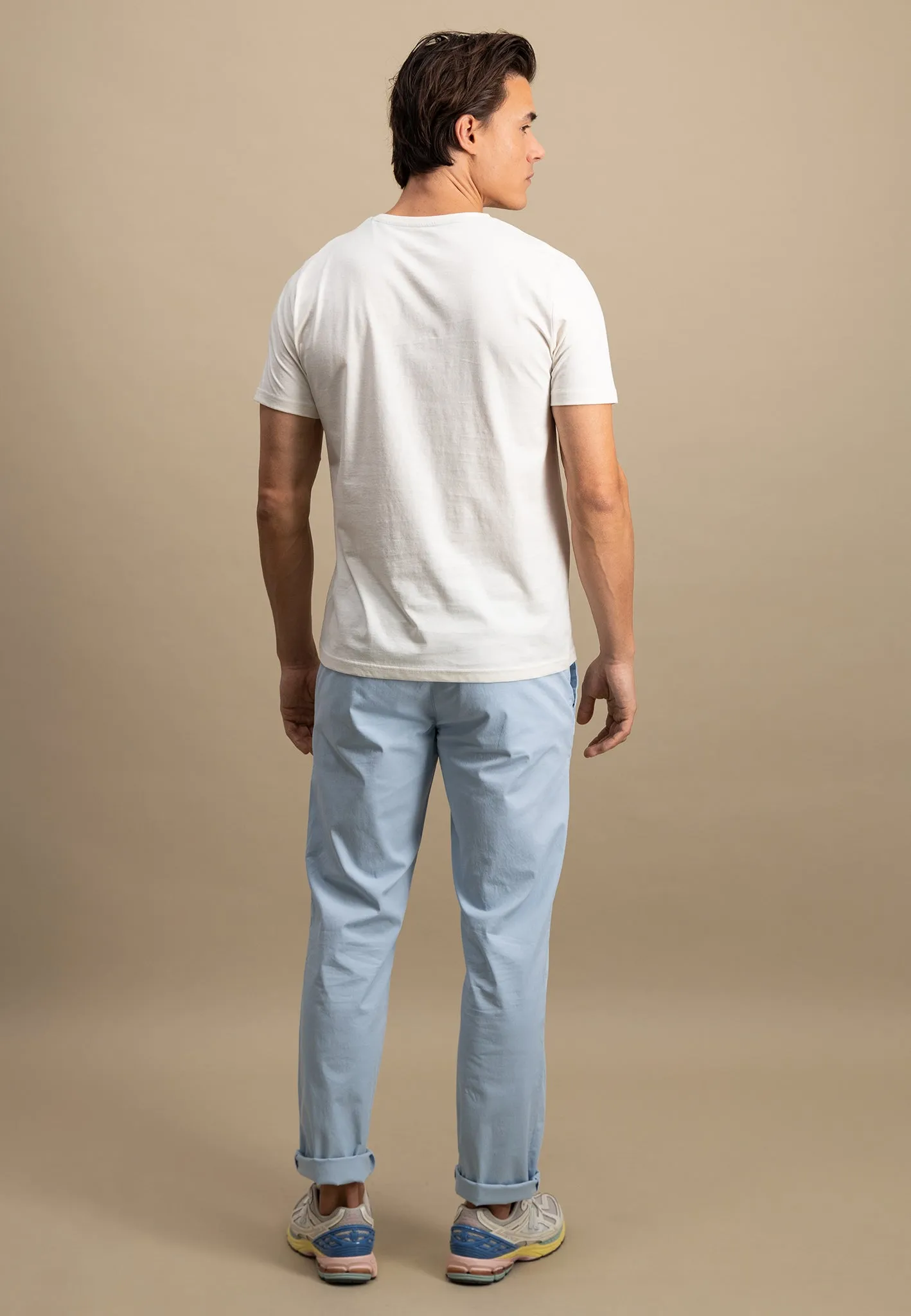 T-Shirt aus Baumwolle mit Rundhalsausschnitt