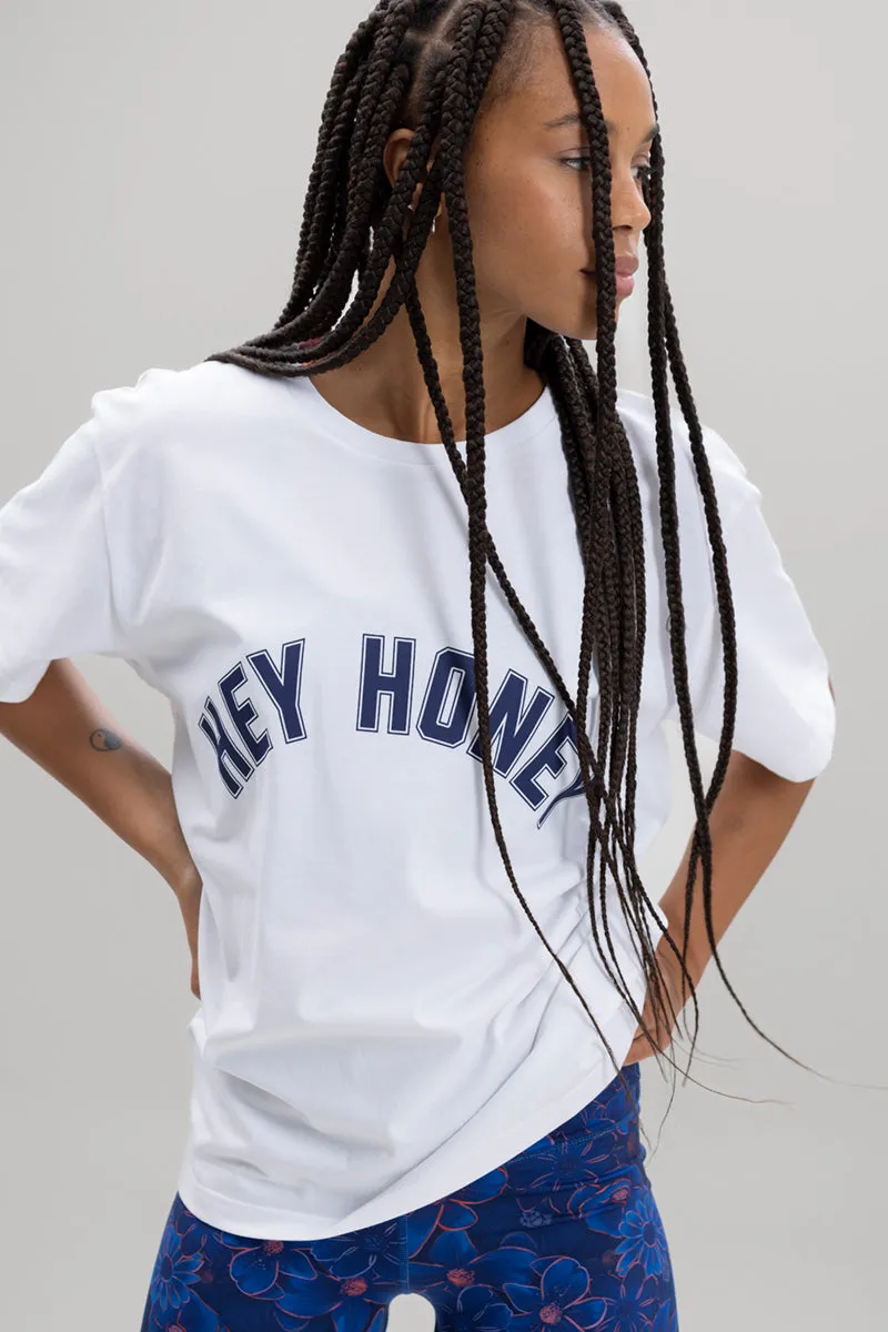 T-Shirt Hey Honey White