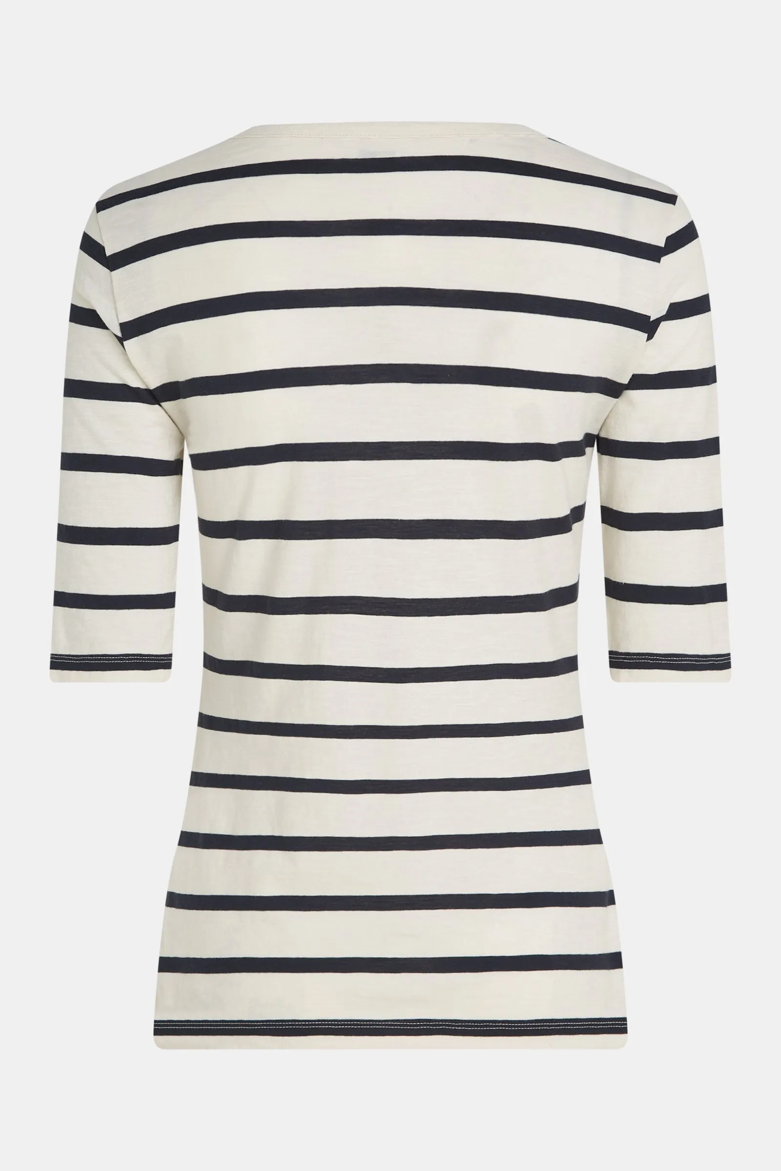 T-SHIRT STRIPE (TUCSON) ECRU - NAVY