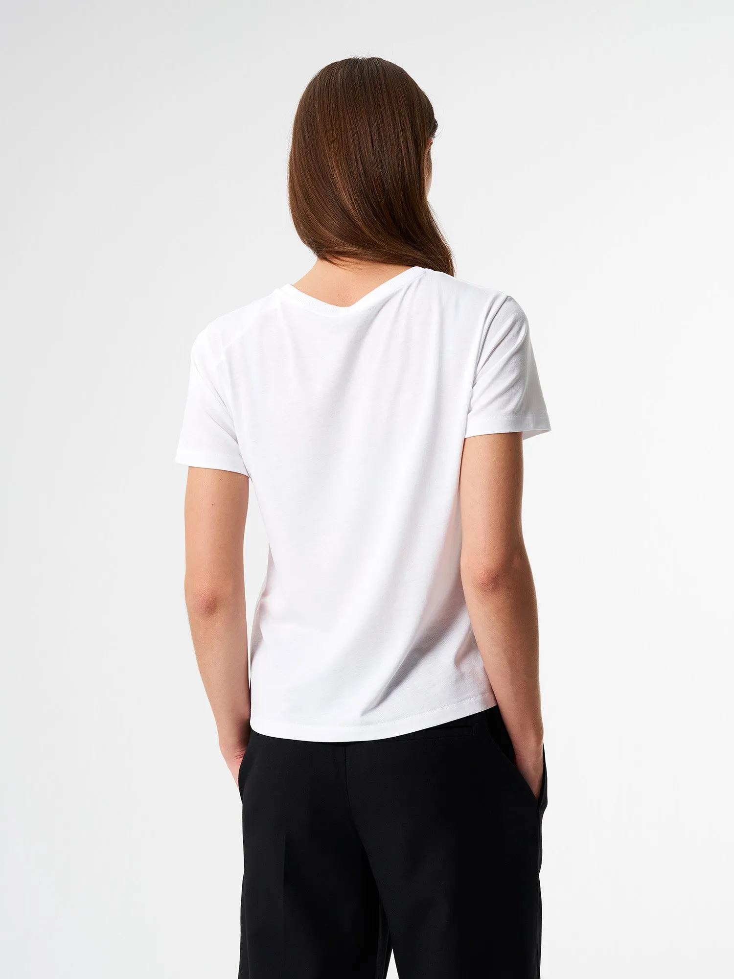 T-Shirt TENCEL™ - Wooden White (Female)