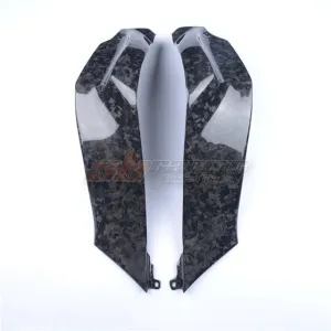 Tank Side Panel For Kawasaki Zx10r 2016 2017 2018 Full Forged Carbon Fiber 100% Twill