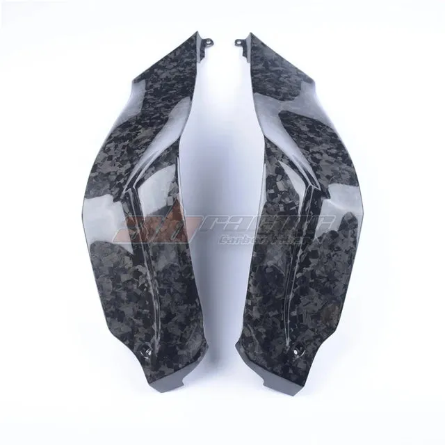 Tank Side Panel For Kawasaki Zx10r 2016 2017 2018 Full Forged Carbon Fiber 100% Twill