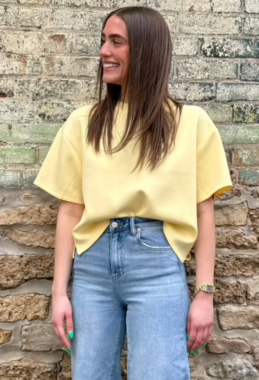 Tess Soft Knit Tee