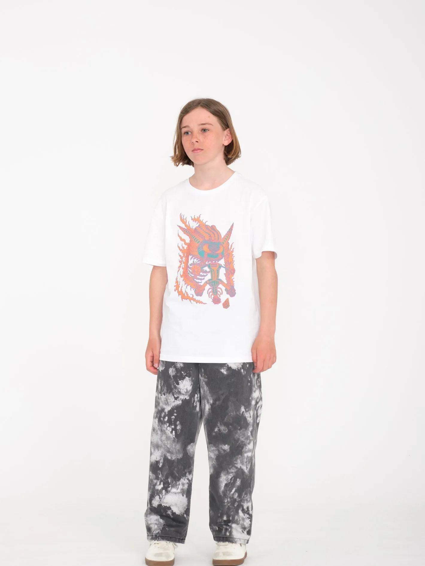 Tetsunori 1 T-shirt - WHITE  - (KINDER)