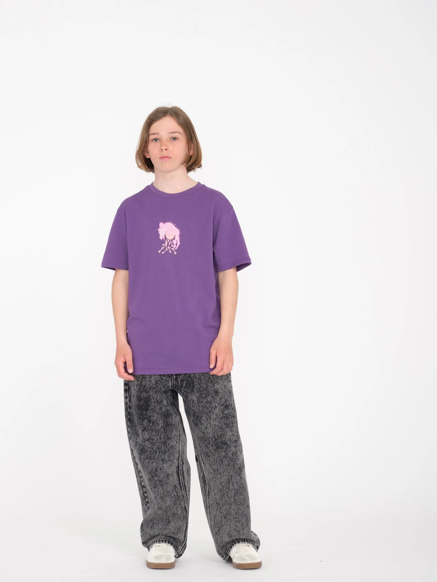 Tetsunori 3 T-shirt - DEEP PURPLE - (KIDS)