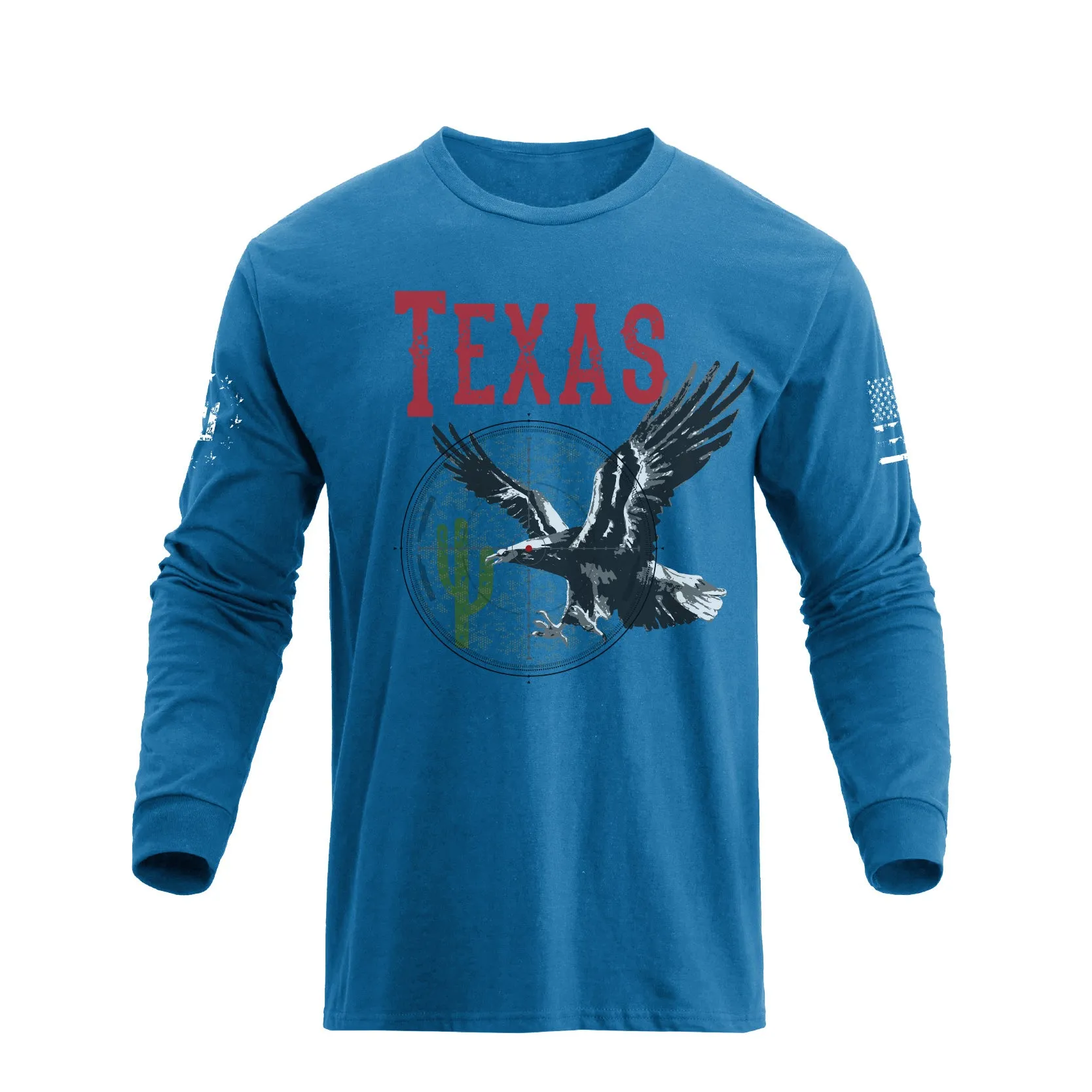 TEXAS GRAPHIC LONG SLEEVE T-SHIRT