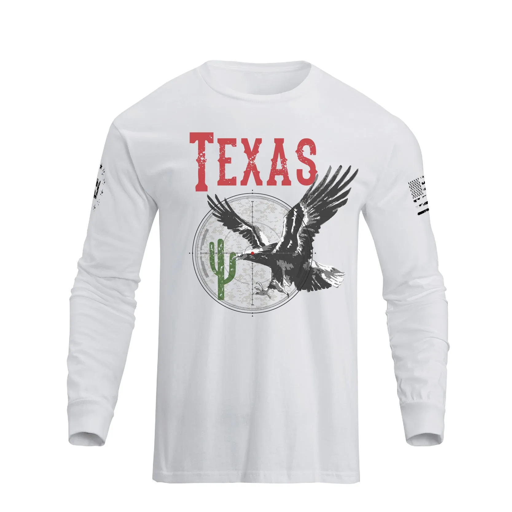 TEXAS GRAPHIC LONG SLEEVE T-SHIRT