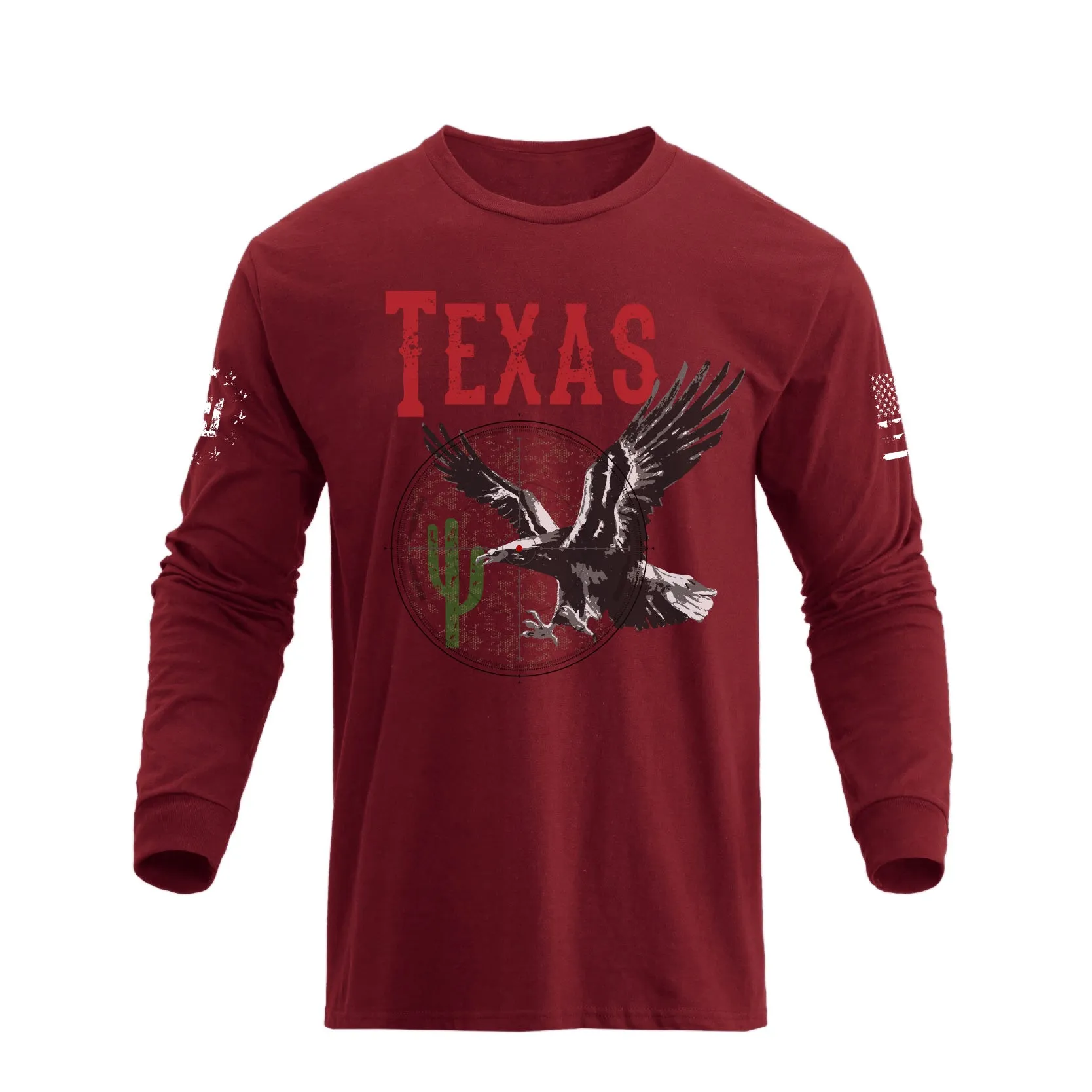 TEXAS GRAPHIC LONG SLEEVE T-SHIRT