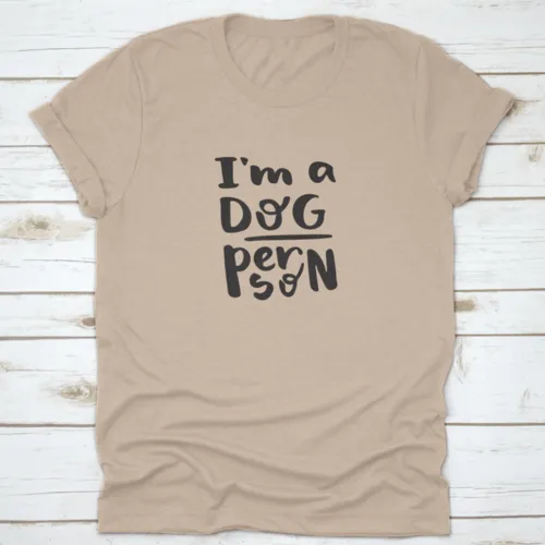 Text Print For A Proud Dog Lover "I'M A Dog Lover"