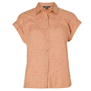 Tharu Camp Shirt - Brick Dust Stripe