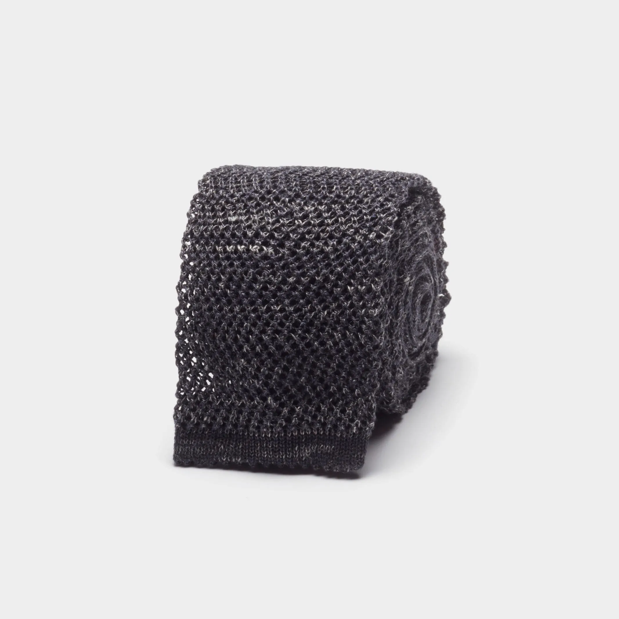 The Charcoal Woodmere Knit Tie