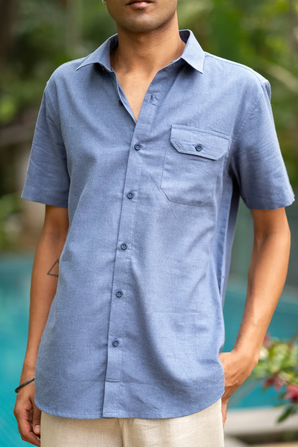 The Egyptian Cotton Shirt | Short Sleeve