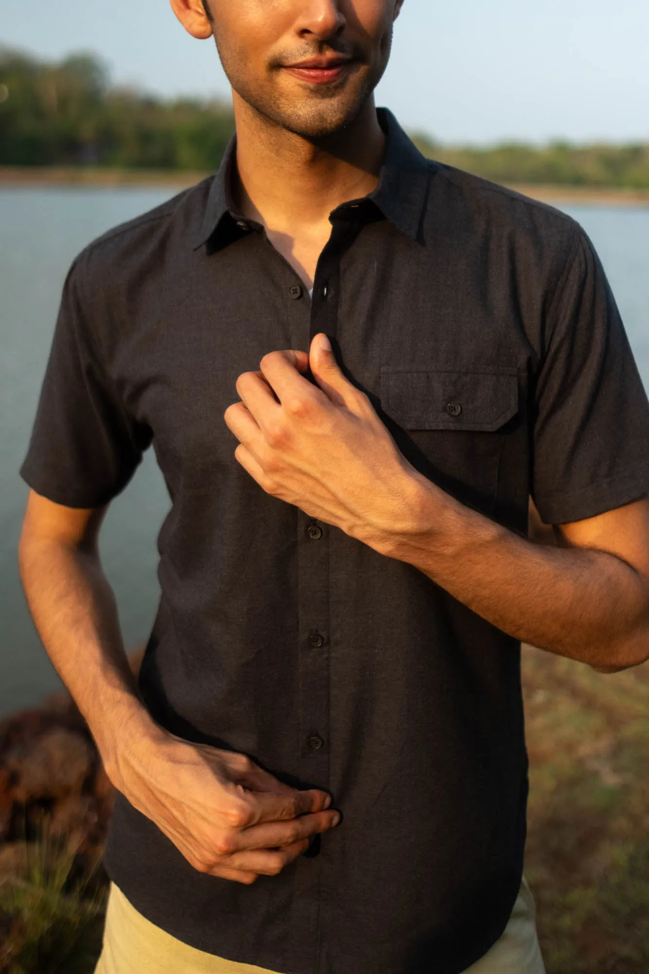The Egyptian Cotton Shirt | Short Sleeve