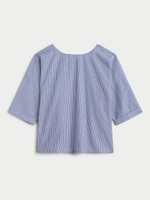 The Saria Top in Cotton Poplin