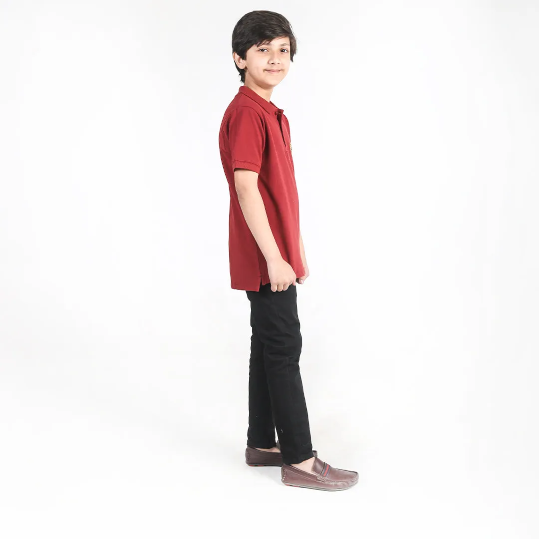 Togso Basic Maroon Polo