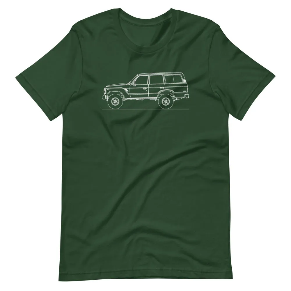 Toyota Land Cruiser J60 silhouette T-shirt