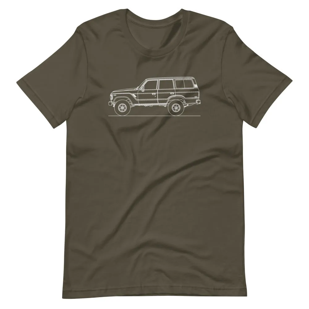 Toyota Land Cruiser J60 silhouette T-shirt