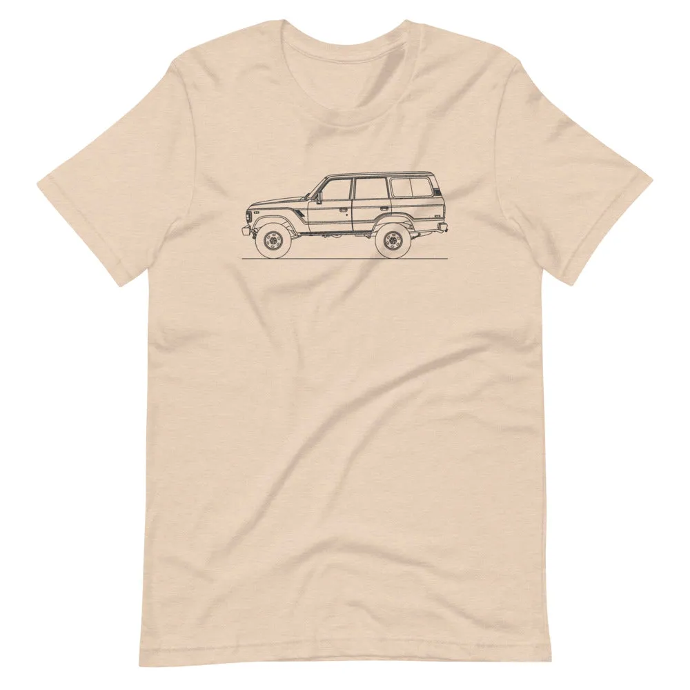 Toyota Land Cruiser J60 silhouette T-shirt