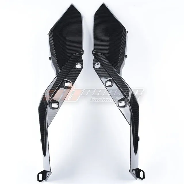 Under Gas Fuel Tank Infill Cover Side Panel Fairing Cowling For BMW S1000XR 2020 2023 Full Carbon Fiber 100%
