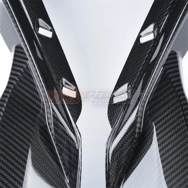 Under Gas Fuel Tank Infill Cover Side Panel Fairing Cowling For BMW S1000XR 2020 2023 Full Carbon Fiber 100%